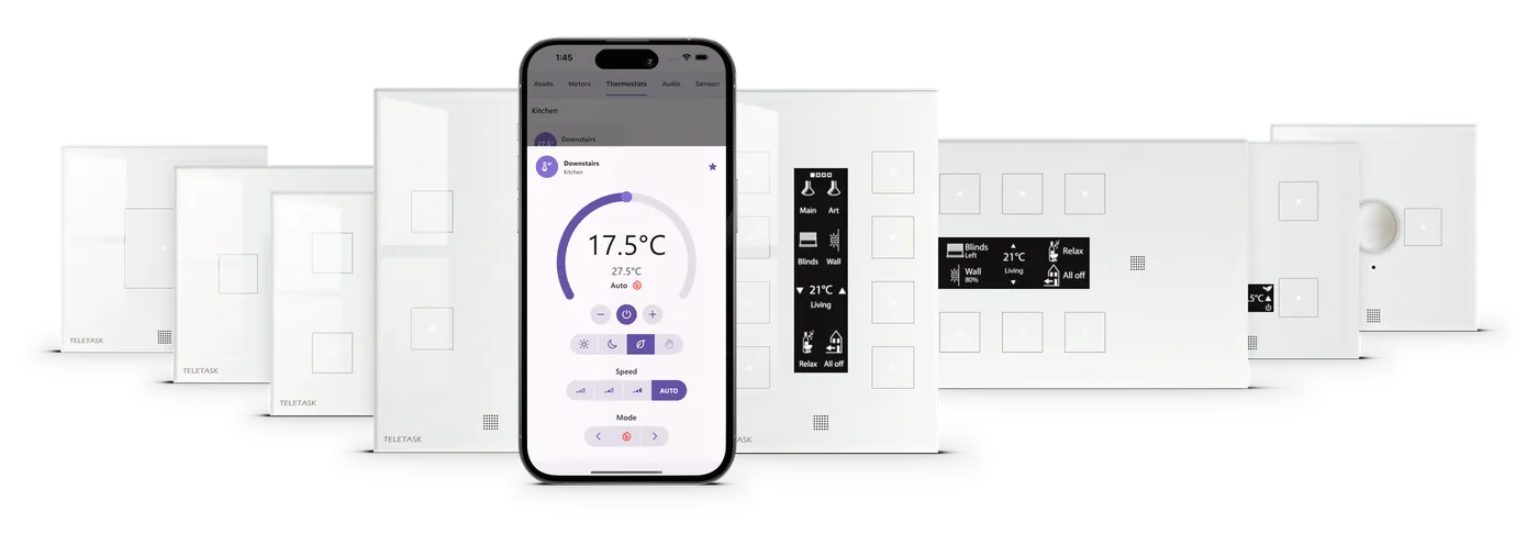 ATMOS app, extended interface view
