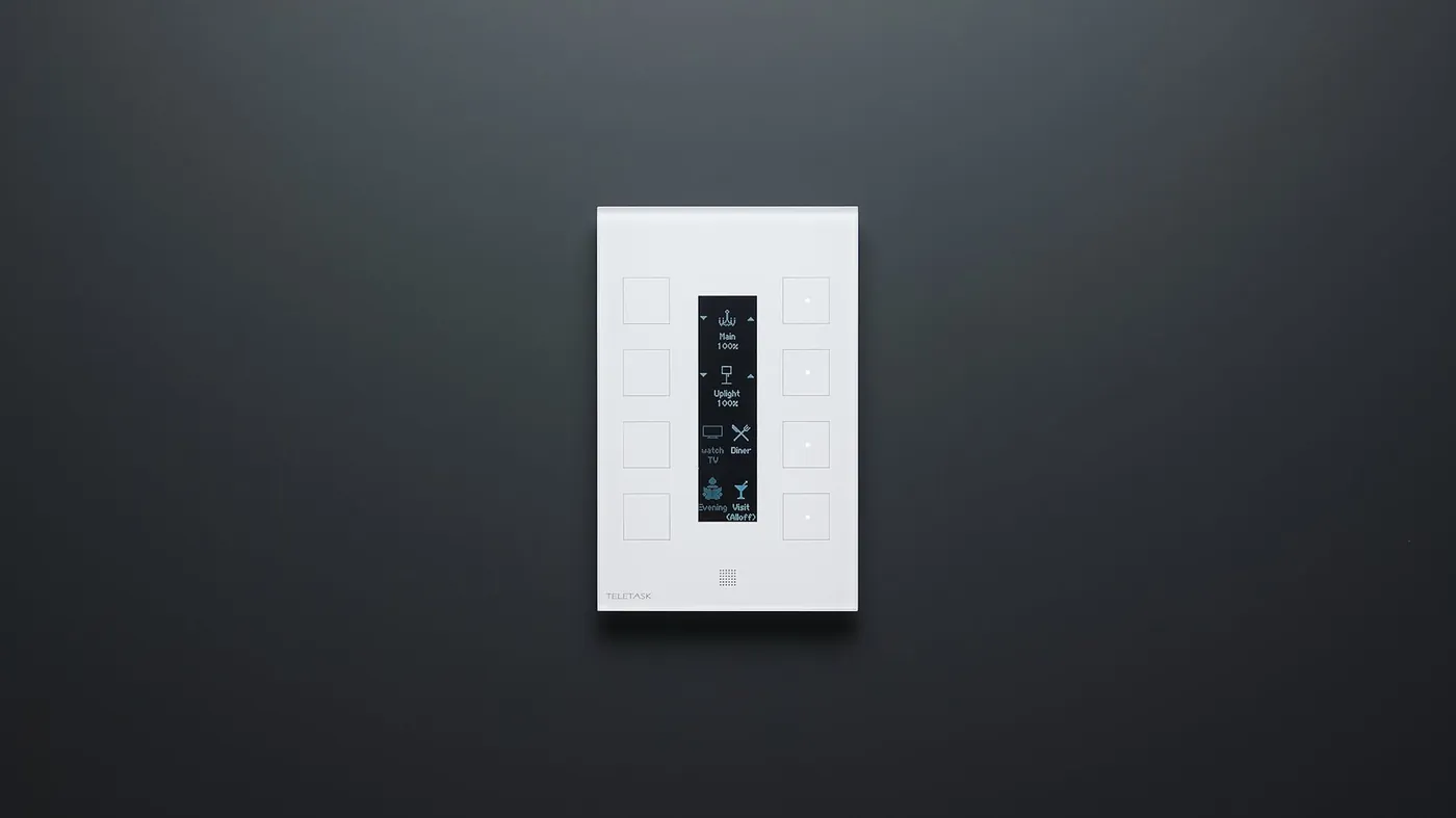 AURUS touch panel, installed view 1