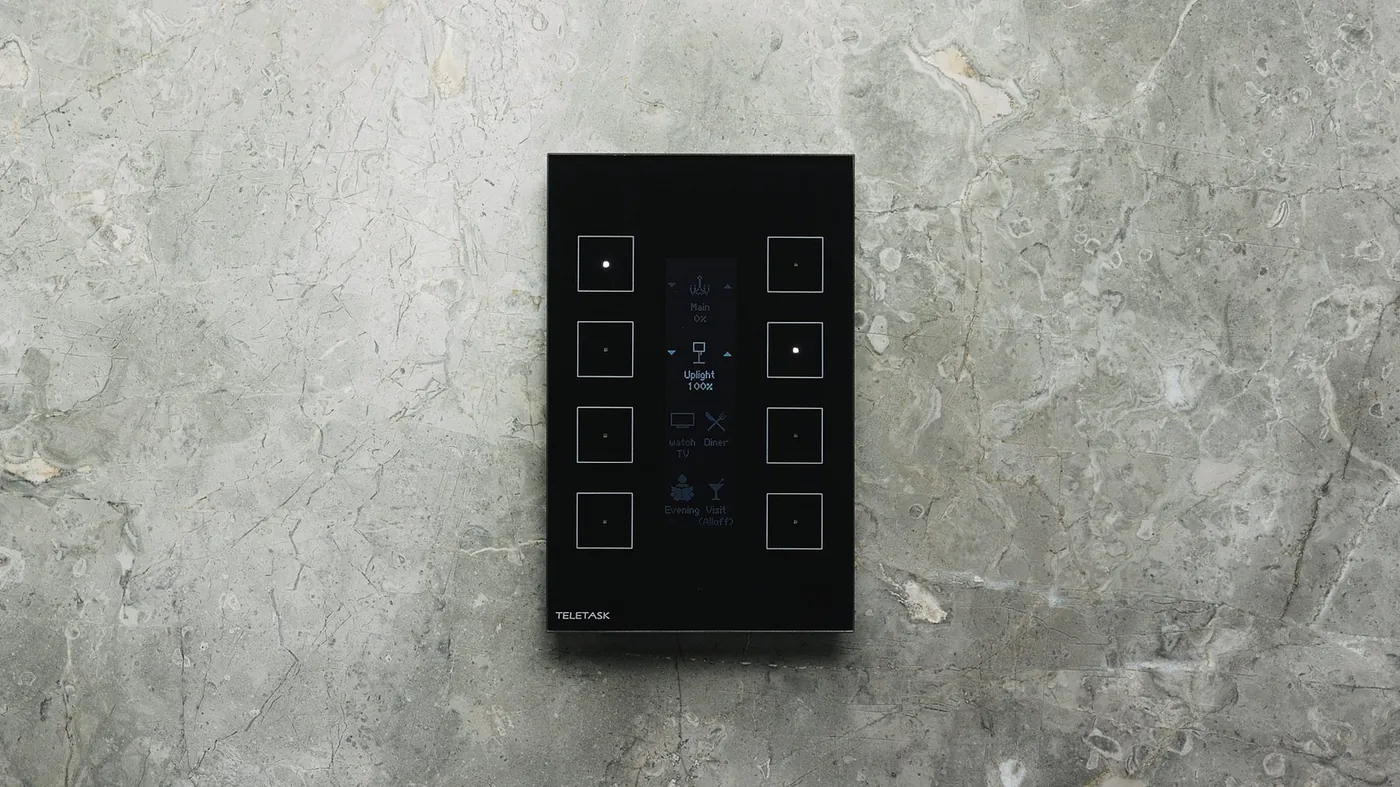 AURUS touch panel, installed view 3