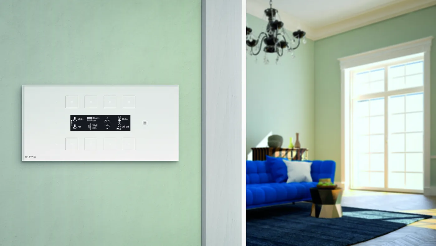 AURUS touch panel, detail view