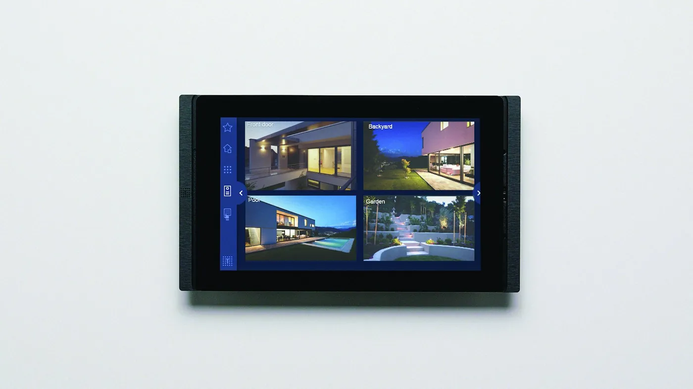 OPUS touch screen, view 2