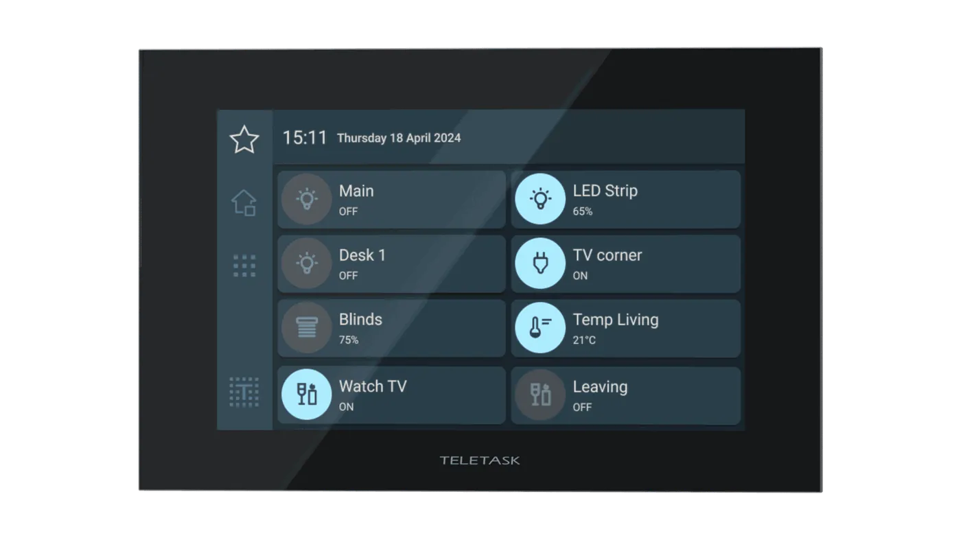 PENTUS touch screen, product render 3